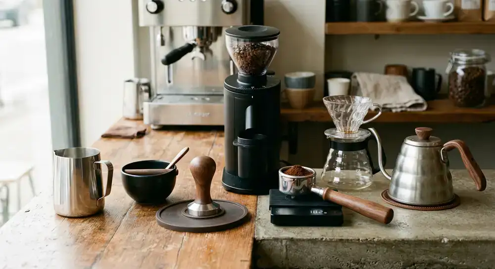 Acessórios barista profissionais